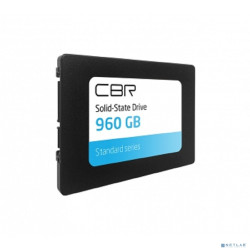 CBR SSD-960GB-2.5-ST21, Внутренний SSD-накопитель, серия "Standard", 960 GB, 2.5", SATA III 6 Gbit/s, Phison PS3111-S11, 3D TLC NAND, R/W speed up to 545/495 MB/s, TBW (TB) 800