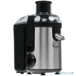 Соковыжималка центробежная Moulinex JU420D10 400Вт рез.сок.:950мл. серебристый/черный