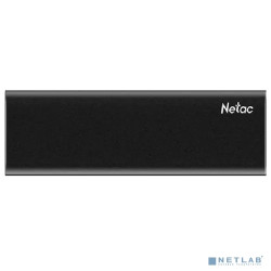 Внешний накопитель SSD Netac Z SLIM 128GB USB 3.2 Gen 2 Type-C NT01ZSLIM-128G-32BK Black