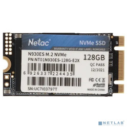 Накопитель SSD Netac M.2 2242 N930ES NVMe PCIe 128GB NT01N930ES-128G-E2X