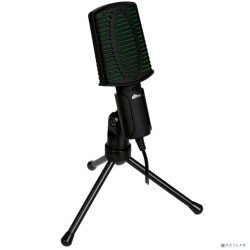 RITMIX RDM-126 PRO Black-Green {конденсаторный, всенаправленный, -30±3dB (0dB=1V / Pa на 1kHz), 50Hz-16kHz, ?2.2 k?, 3,5 мм, 1,8 м, пластик}