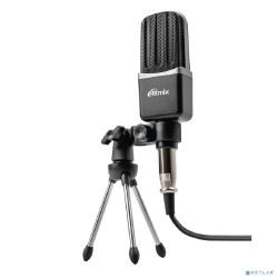RITMIX RDM-123 Black {Подключение XLR - jack 3,5 мм, }