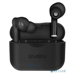 Наушники SVEN E-702BT,чер(BТ, TWS) беспровод, стерео