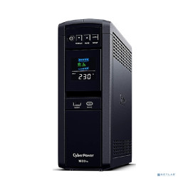 CyberPower CP1600EPFCLCD ИБП {1600VA/1000W USB/RS-232/RJ11/45/USB/SNMPslot charger A/С (6 EURO) NEW}