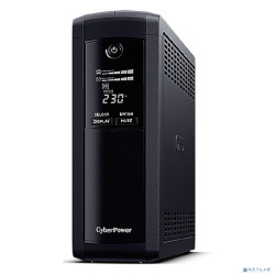 CyberPower VP1600EILCD ИБП {Line-Interactive, Tower, 1600VA/960W USB/RS-232/RJ11/45  (4 + 4 IEC С13)}