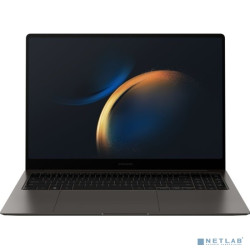 Ноутбук Samsung Galaxy Book 3 Pro NP960, 16",  AMOLED, Intel Core i7 1360P, Intel Evo 2.2ГГц, 12-ядерный, 16ГБ LPDDR5, 1ТБ SSD,  Intel Iris Xe graphics , Windows 11 Home, графитовый [np960xfg-kc2in]