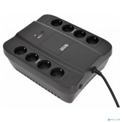 PowerCom Spider SPD-1000N ИБП {OffLine, 1000VA/550W, Tower, 8xEURO: 4 с резервным питанием, 4 с фильтрацией} (332717)