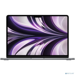 Apple MacBook Air 13 Mid 2022 [Z15T00314] (КЛАВ.РУС.ГРАВ.) Space Gray 13.6" Liquid Retina {(2560x1600) M2 8C CPU 10C GPU/16GB/512GB SSD}