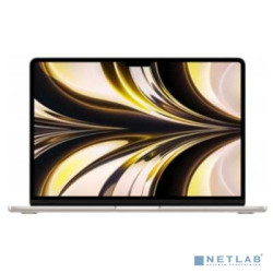 Apple MacBook Air 13 Mid 2022 [MLY23RU/A] Starlight 13.6" Liquid Retina {(2560x1600) M2 8C CPU 10C GPU/8GB/512GB SSD} (РФ)