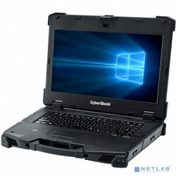 Защищенный ноутбук CyberBook R1174 14" {FHD TS 1000nits i7-1165G7/8GB/256GB SSD/WiFi6 802.11ax/2Mpx/TB4/USB-C (+DP)/USBx3/microSD/RJ45x2/VGA/HDMI/COMx2/slotSim/TPM/Express54/IP65/W10Pro}