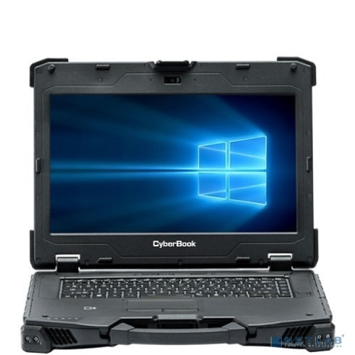 Защищенный ноутбук CyberBook S1154 [SS14X35B2W] 14" {FHD i5-1135G7/8GB/256GB SSD/WiFi6 802.11ax/2Mpx/USB Type C/USBx3/SD/RJ45/VGA/HDMI/COM(RS232)/slotSim/TPM/IP53/W10Pro}