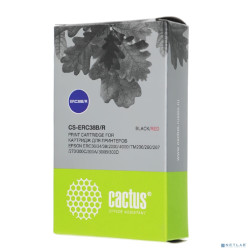 Картридж матричный Cactus CS-ERC38B/R черный/красный для Epson ERC 30/34/38, UT2000/4000
