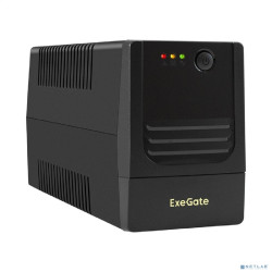 Exegate EX299487RUS ИБП ExeGate Power NB-850.LED.AVR.4C13.USB (850VA/510W, LED, AVR, 4*C13, USB, батарея 12V 9Ah, Black)