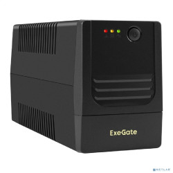 Exegate EX299621RUS ИБП ExeGate Power NB-400.LED.AVR.4C13 (400VA/240W, LED, AVR, 4*C13, батарея 12V 4.5Ah, Black)