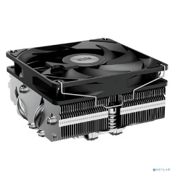 Кулер для процессора/ CPU Cooler PCCooler S815I Low profile (125W, 4pin PWM, 37mm, Al/Cu, 4x6mm, 1x75mm, 51.42 CFM, 39dBA, 2000~4000 RPM, S: LGA115X/20XX/1200/1700/1851 AMD3/AMD4, silver)