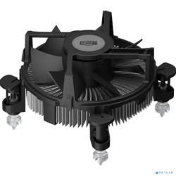 Кулер для процессора/ CPU Cooler PCCooler R94-V2 (65W, 4-pin PWM, 56mm, Al/Cu, -mm, 1x94mm, 34.44CFM, 27.3dBA, 2400RPM, S: 1700/1851, silver, black)