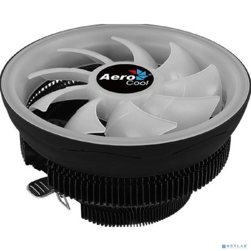 Cooler Aerocool Core Plus  ARGB {110W / ARGB / PWM / Intel 115*/775/1200/1700 AMD / Clip"}