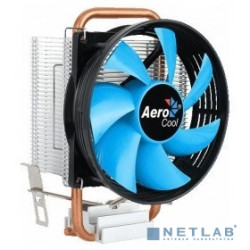 Cooler Aerocool Verkho 1-3P {Soc-FM2+/AM2+/AM3+/AM4/1150/1151/1155 3-pin 28dB Al+Cu 100W 280gr} Ret