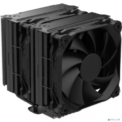 Кулер PentaWave Z06D Black LGA115X/1200/1700/20XX /AM4/AM5 (8 шт/кор, TDP 270W, 2*120mm PWM Fan, 6 тепловых трубок 6мм, медное основание, 600-1950RPM, 12-32,6dBa)