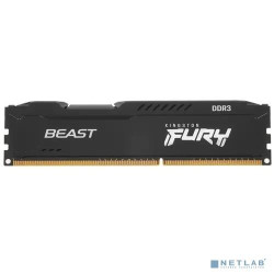 Kingston DRAM 4GB 1866MHz DDR3 CL10 DIMM FURY Beast Black KF318C10BB/4