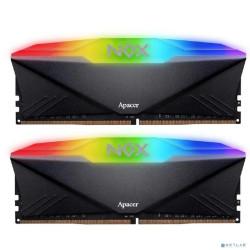 Комплект модулей памяти Apacer 32GB DDR4 3200 DIMM NOX RGB AURA2 w/HS RP-K2 Kit (2x16GB), 1.35V, 1024x8