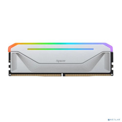 Оперативная память Apacer  DDR5  16GB  5200MHz DIMM NOX RGB White Gaming Memory (PC5-41600) CL40 1.25V (Retail) 2048*8  Heat Sink (Retail) 3 years (AH5U16G52C522NWAA-1)