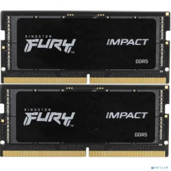 Kingston 16GB 4800MT/s DDR5 CL38 SODIMM (Kit of 2) FURY Impact KF548S38IBK2-16