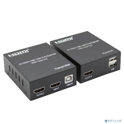 ORIENT VE050, HDMI KVM extender (Tx+Rx), HDMI+USB+Audio удлинитель до 120 м по витой паре Cat5e/6, HDMI 1.4, 4K@30Hz/1080p@60Hz, HDCP (31212)