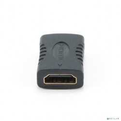 Gembird Переходник HDMI-HDMI  19F/19F, золотые разъемы, пакет [A-HDMI-FF]