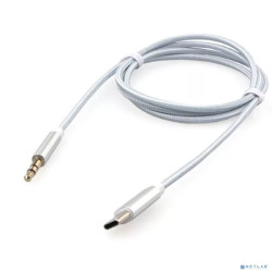 Cablexpert Кабель-переходник USB  Type-C/Jack3.5, Mobile, 1м, белый, коробка (CCAB-CM35M-1M-W)