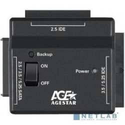 AgeStar FUBCP2 Универсальный переходник для HDD 2.5"/3.5" , черный