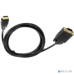 VCOM CG596-1.8M Кабель-переходник HDMI --> VGA_M/M 1,8м [4895182204010]