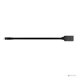 Bion Переходник с кабелем Display Port - mini Display Port, DP20F/mDP20M, длина кабеля 15см, черный [BXP-A-DP-mDP]