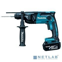 Makita DHR165Z Перфоратор аккумуляторный SDS+ [DHR165Z] {18В,Li-ion,2реж,1.3Дж,0-5300у\м,2.2кг,чем,подсветка,б\акк и з\у}