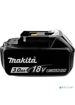 Батарея аккумуляторная Makita BL1830B LXT, 18В, 3Ач, Li-Ion [632m83-6]