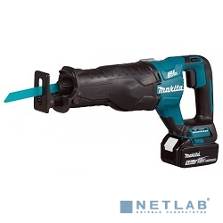 Makita DJR187Z Пила сабельная {Пила саб ак б\щ,18В,Li-ion,0-2300\0-3000об\м,х-32мм,рез-255мм,3.4кг,кор,подс,н-р пилок,б\ак,з\у,D-об}