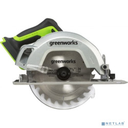 Greenworks GD24CS 24В Пила циркулярная (без аккум.бат и зарядн.уст-ва) [1500907]