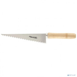 SPARTA Ножовка по гипсокартону, 180 мм, деревянная рукоятка [233905]