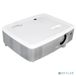 Optoma W400 Проектор {DLP, WXGA (1280*800), 4000 ANSI Lm, 22000:1; TR 1.55 - 1.73:1; HDMI x2; MHL; VGA IN; Composite; Audio IN 3,5mm; VGA Out; Audio Out; RS232; USB A Power (5V-1A); 2W; 29/30 Db; 2,41