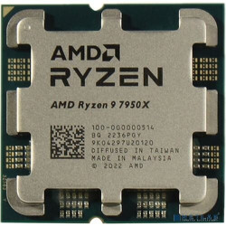 CPU AMD Ryzen 9 7950X BOX (100-100000514WOF) (4.5GHz/AMD Radeon, без кулера)