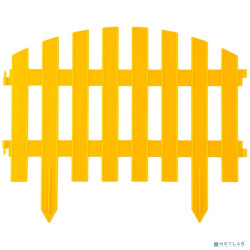 GRINDA Забор декоративный "АР ДЕКО", 28x300 см, желтый [422203-Y]