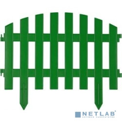 GRINDA Забор декоративный "АР ДЕКО", 28x300 см, зеленый [422203-G]