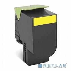 Lexmark 80C8HY0 Тонер-картридж, Yellow {CX410/CX510, LRP (3K)}