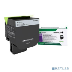 Тонер-Картридж Lexmark черного цвета повышенной емкости (в рамках программы возврата)CS417dn, CS517de, CX417dn, CX517de