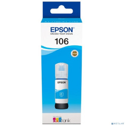 EPSON C13T00R240  Контейнер 106 с голубыми чернилами для L7160/7180, 70 мл.