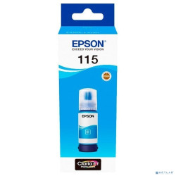 EPSON C13T07D24A  Контейнер 115 с голубыми чернилами для L8160/L8180