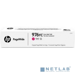 HP L0S30YC Картридж струйный №976YC, Magenta {PW Pro 5777/552 (16000стр.)}