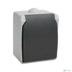 Iek ERS12-K03-16-54-DC РСб20-3-ФСр Розетка одноместная с з/к для открытой установки ФОРС IP54 IEK