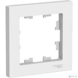 Systeme electric ATN000101 ATLASDESIGN 1-постовая РАМКА, БЕЛЫЙ