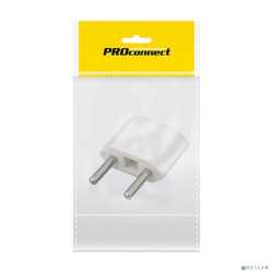 REXANT 11-1041-9 Сетевой переходник плоский "Тефаль" белый  PROCONNECT
